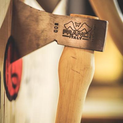 a close up of a wooden table